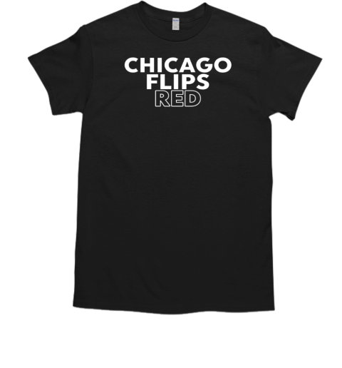 Chicago Flips Red T-Shirt