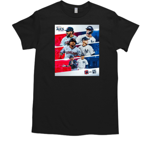 Cleveland Guardians Vs New York Yankees 2024 ALCS On Monday In The Bronx T-Shirt Cleveland Guardians Vs New York Yankees 2024 ALCS On Monday In The Bronx T-Shirt
