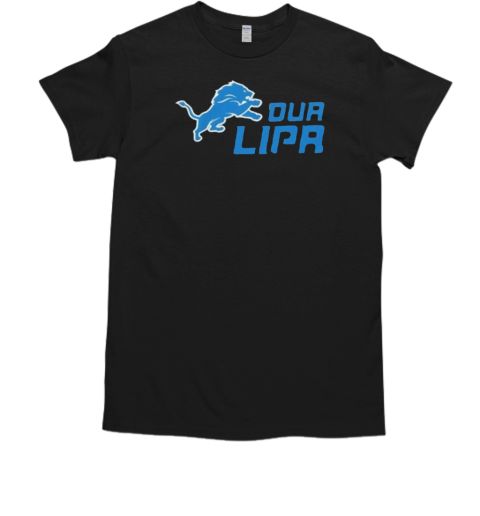 Detroit Lions Logo Dua Lipa 2024 T-Shirt