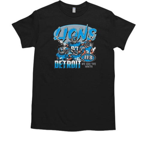 Detroit Lions We Run The North T-Shirt