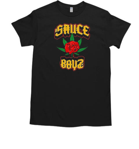 Eladio Carrión Merch Sauce Boyz Rose T-Shirt