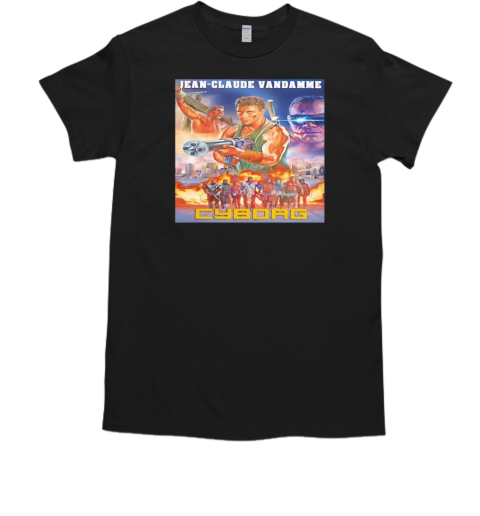Jean Claude Vandamme Cyborg Poster T-Shirt