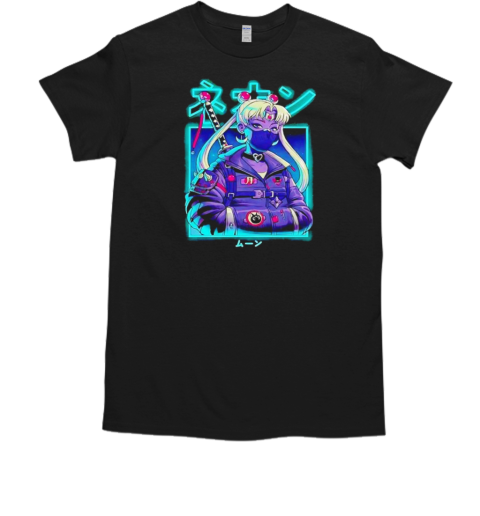 Neon Moon Anime T-Shirt