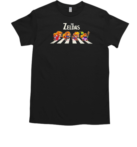 Princess Zelda Crossing Abbey Road T-Shirt