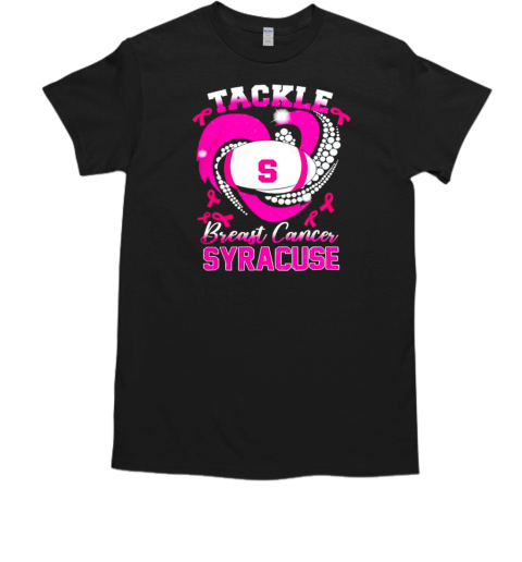 Syracuse Orange Tackle Breast Cancer NCAA 2024 T-Shirt