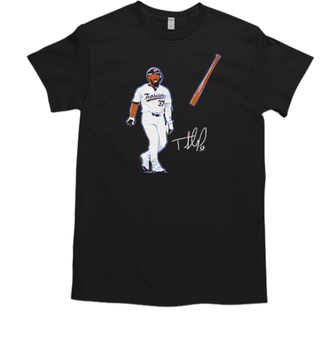 Teoscar Hernandez Los Angeles Dodgers bat flip vintage T-Shirt