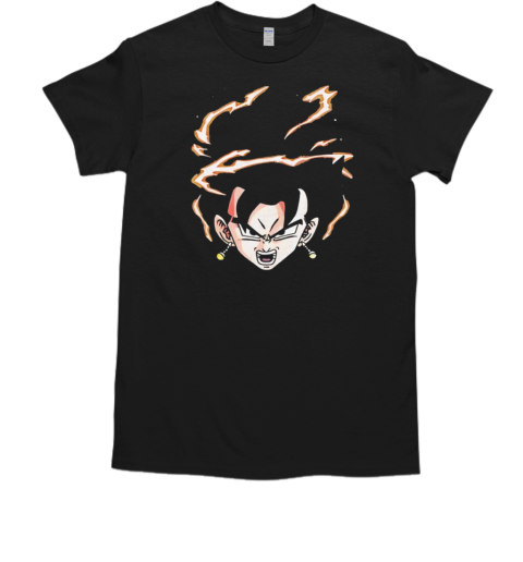 Vegito Dragon Ball big face graphic T-Shirt