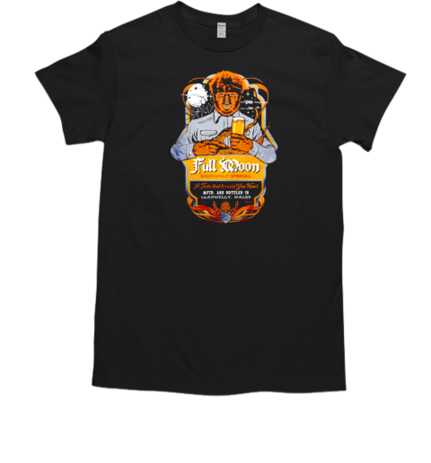 Wolfman beer full moon Halloween T-Shirt