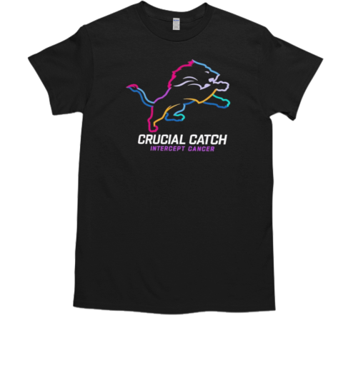 2024 NFL Crucial Catch Club Detroit Lions T-Shirt