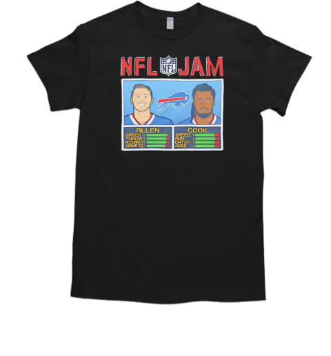 Allen and Cook NFL Jam Bills T-Shirt