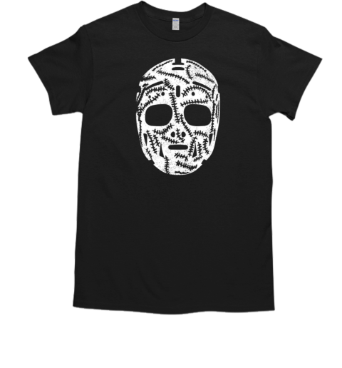 Boston distressed hockey mask T-Shirt