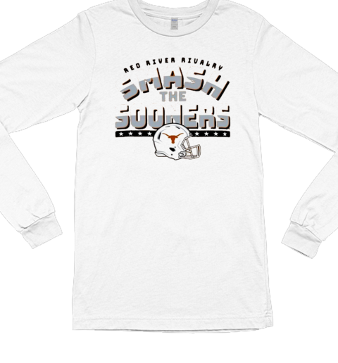 Champion Texas Longhorns Smash The Sooners T- Long Sleeved T-shirt 