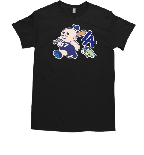 Chunky LA Baseball Baby 10oz Fleece T-Shirt