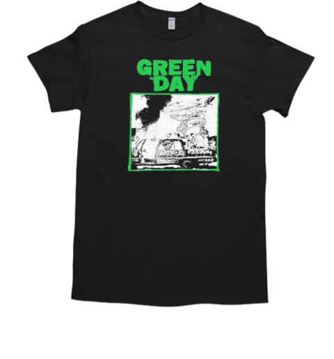 Green Day Riot Trio Tour T-Shirt