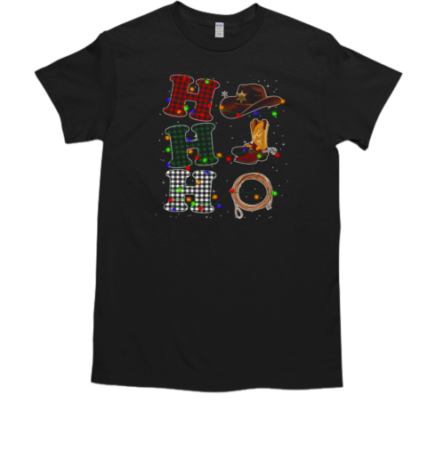 Horse Christmas Hats Horse Christmas T-Shirt