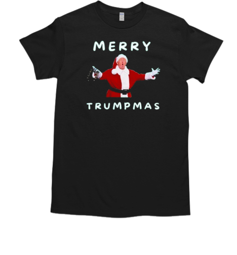 Merry Trumpmas Santa Hat Christmas 2024 T-Shirt