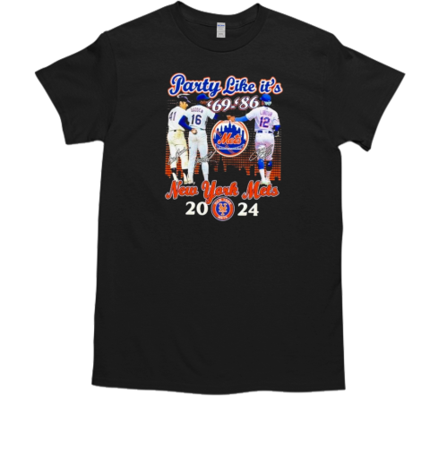 Mets Gooden Lindor Party Like Its 69 86 T-Shirt