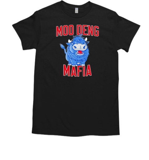 Moo Deng Mafia Buffalo Bills T-Shirt