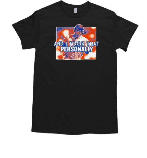 New York Mets Mark Vientos And I Took That Personally T-Shirt