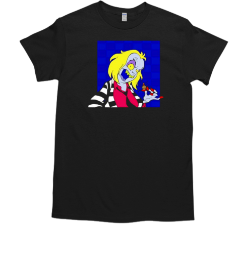 Pan Pizza Beetlejuice Cartoon Retro T-Shirt