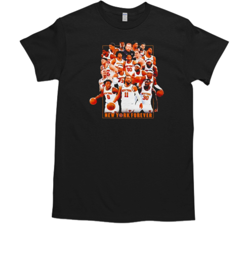 Stadium Essentials Knicks 23 24 Roster Basketball T-Shirt