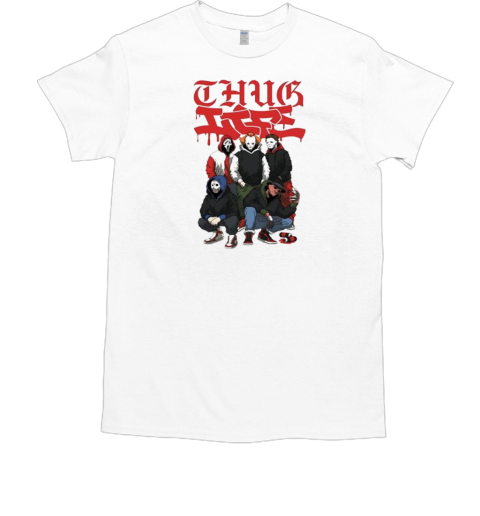 Thug Life Halloween Friday The 13th Horror Character T-Shirt