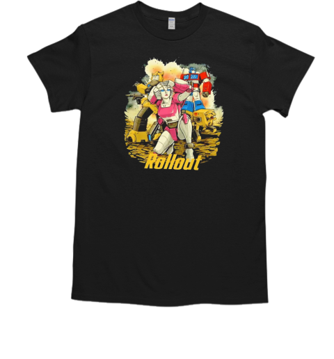 Transformers X Fallout Rollout cartoon T-Shirt