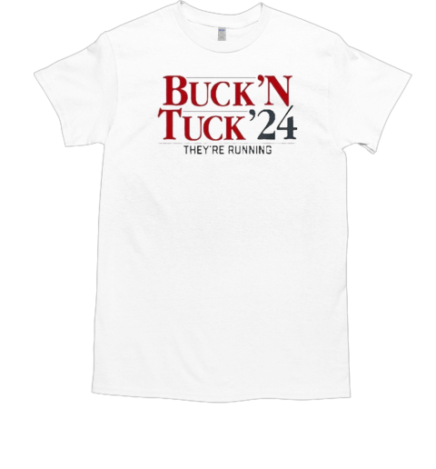 Bucky Irving and Sean Tucker The Buck N Tuck 2024 Text T-Shirt