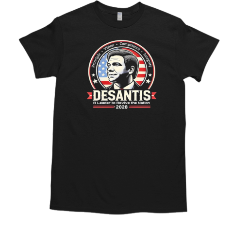 DeSantis a leader to revive the nation 2028 T- Classic Men's T-shirt