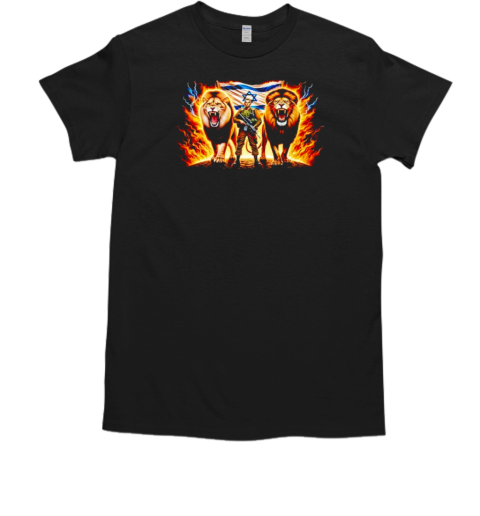 Israel Defense Forces Lion of Judah Roar T-Shirt