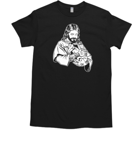 Jesus Hugs Goat T-Shirt