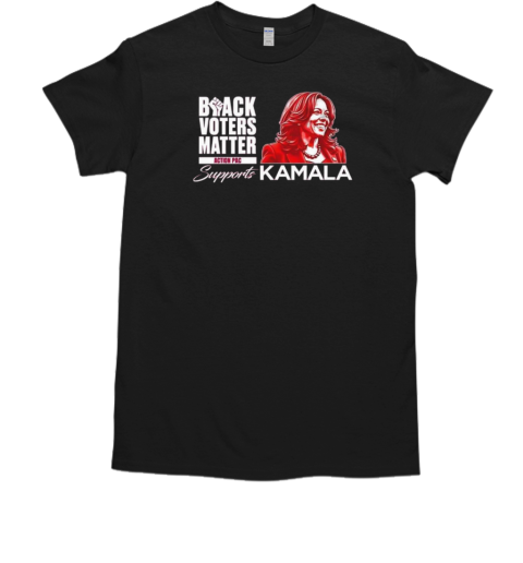 Latosha Brown Black Voters Matter Support Kamala T-Shirt