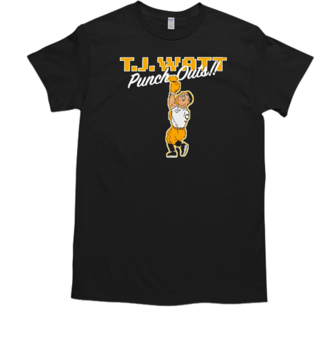 Pittsburgh Steelers TJ Watt punch outs T-Shirt