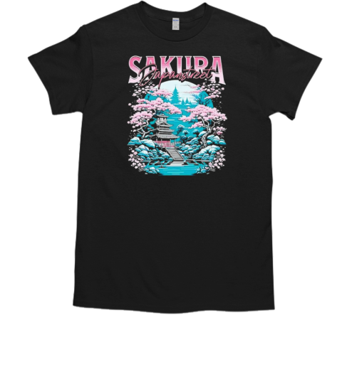 Sakura Japan Street T-Shirt