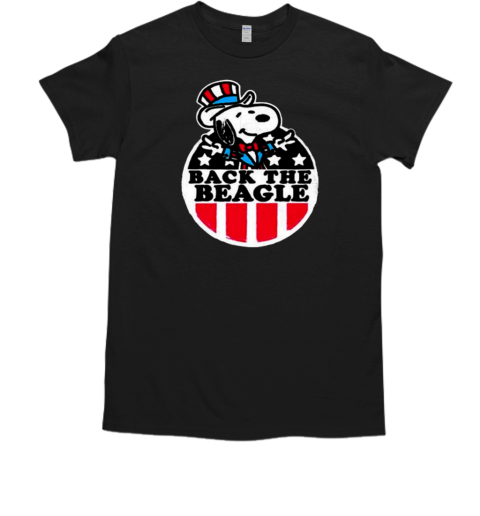 Snoopy Peanuts Back The Beagle T-Shirt