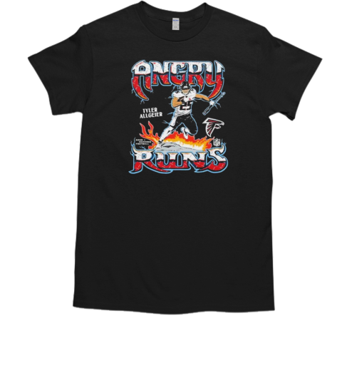 Angry Runs 2024 Falcons Tyler Allgeier T-Shirt