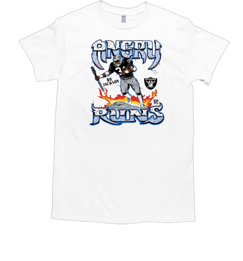 Angry Runs Raiders Bo Jackson T-Shirt