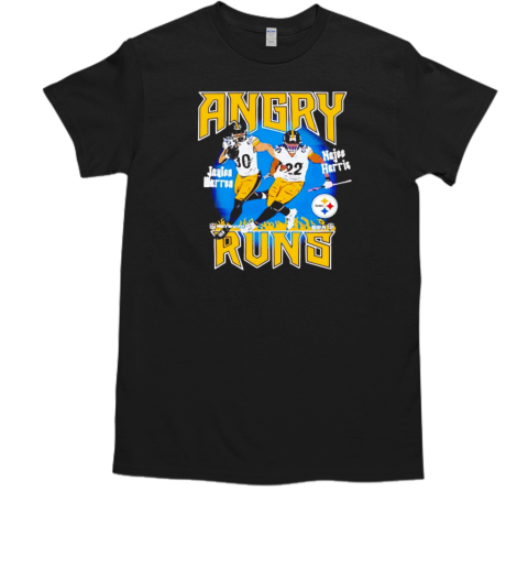 Angry Runs Steeler Warren snd Harris T-Shirt