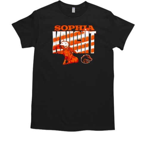 Boise State Broncos #2 Sophia Knight cartoon T-Shirt