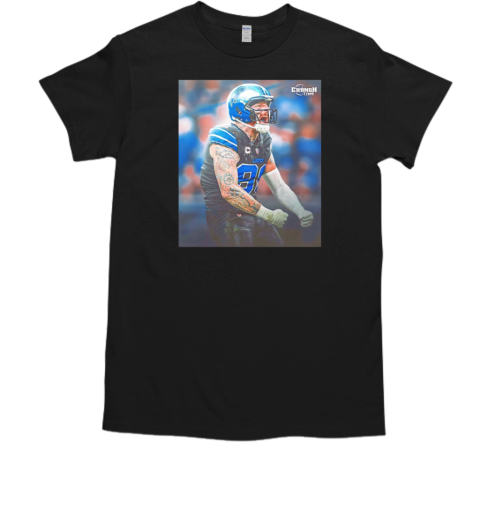 Damn Maxx Crosby in a Detroit Lions Jersey is fire T-Shirt