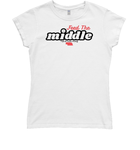 Feed the middle triple B screen printing T- Classic Women's T-shirt