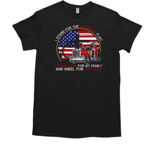 I Stand For The American Flag T- Classic Men's T-shirt