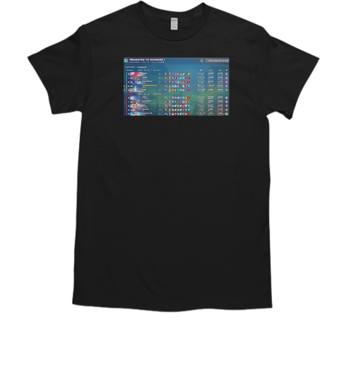 Promoted to diamond ranked solo T-Shirt