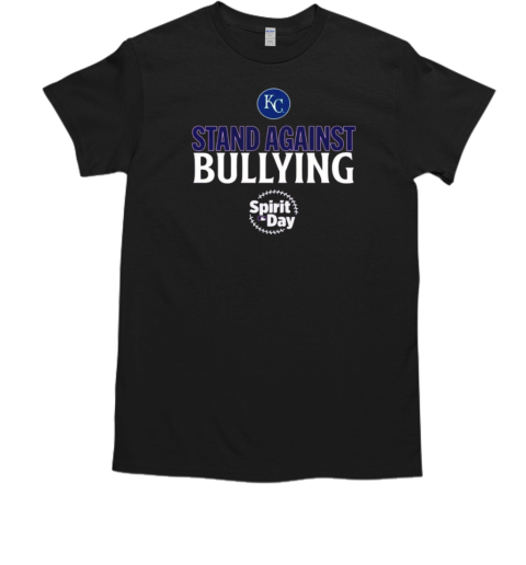 Stand Against Bullying Spirit Day Kansas City Royals T-Shirt