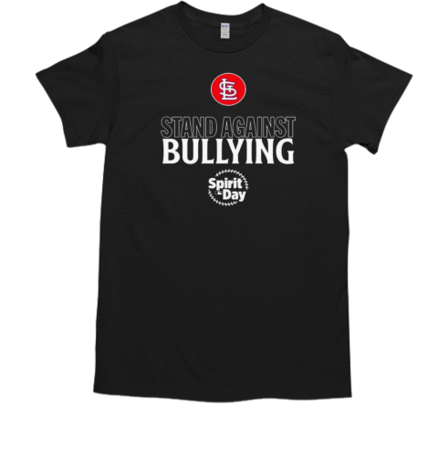 Stand Against Bullying Spirit Day St. Louis Cardinals T-Shirt Stand Against Bullying Spirit Day St. Louis Cardinals T-Shirt
