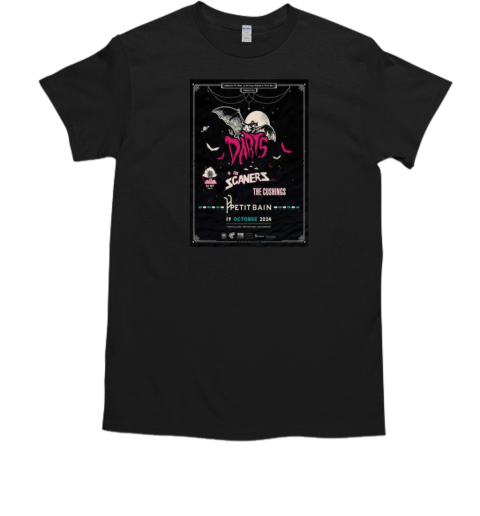 The Darts October 19 2024 Petit Bain In Paris France T-Shirt