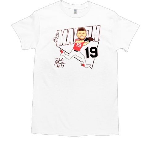 Dale Martin 19 Caricature Louisiana Ragin' Cajuns football Signature T-Shirt Dale Martin 19 Caricature Louisiana Ragin' Cajuns football Signature T-Shirt