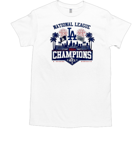 Los Angeles Dodgers Victory National League NLCS Champions 2024 T-Shirt Los Angeles Dodgers Victory National League NLCS Champions 2024 T-Shirt