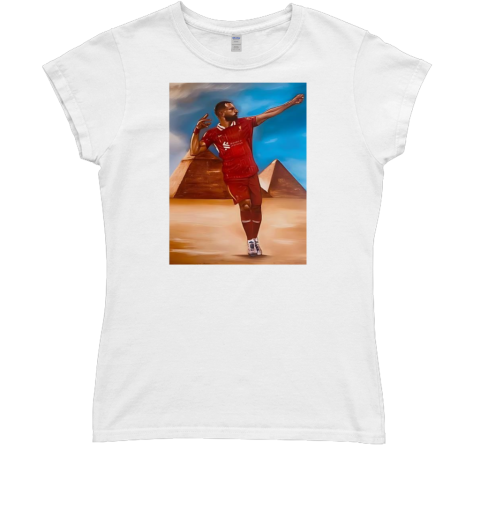 Mo Salah Liverpool FC retro T- Classic Women's T-shirt