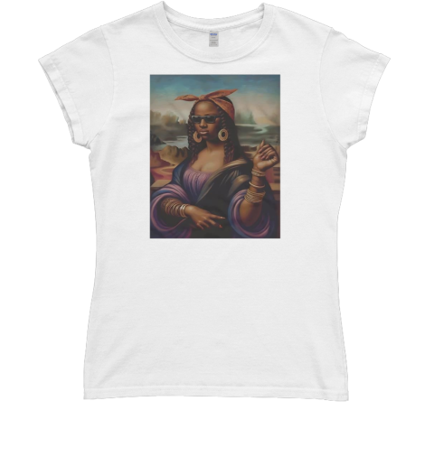 Mona Leisha funny retro T- Classic Women's T-shirt